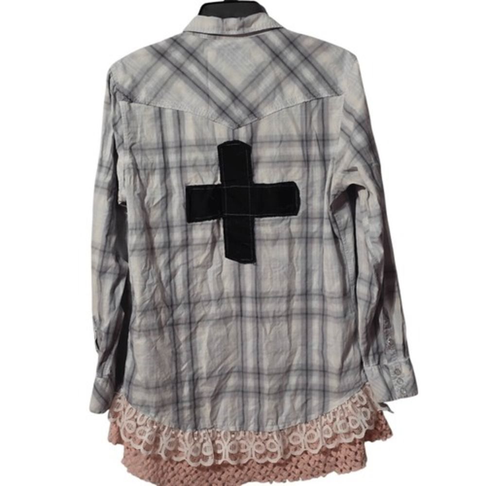 OOAK Custom Upcycled Western Shirt